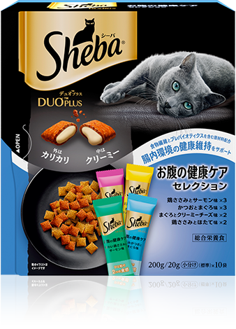 シーバ® デュオ™プラス お腹の健康ケア~ひと箱で4つの味~