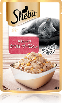お魚ミックス かつお・サーモン入り